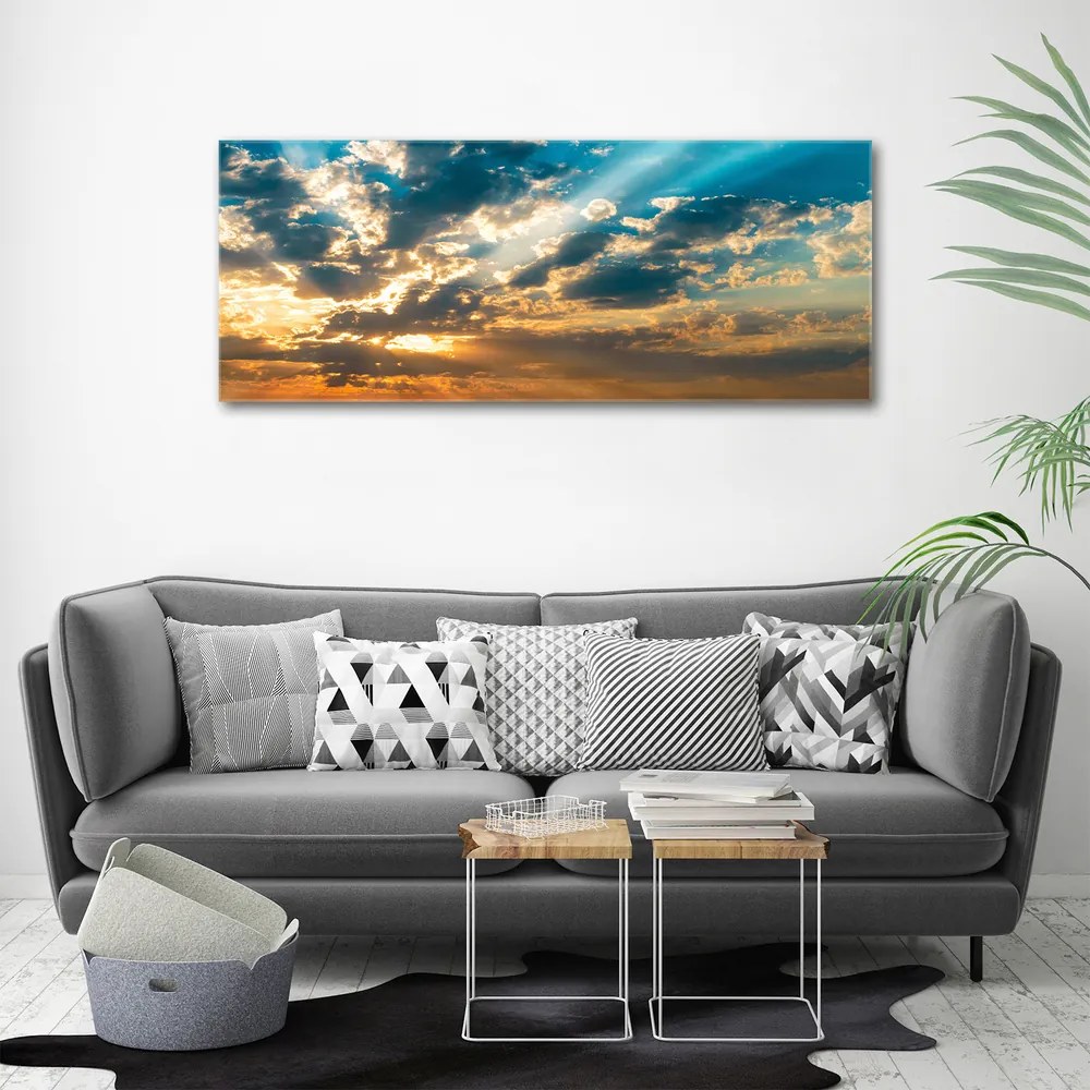 Tablou canvas Apus de soare cer