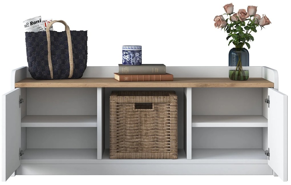 Comodă pentru pantofi P2 - 1808 - Walnut