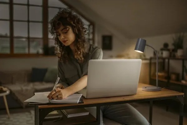 Lampă de birou Osram DESK LINE 1xGU10/9W/230V, gri