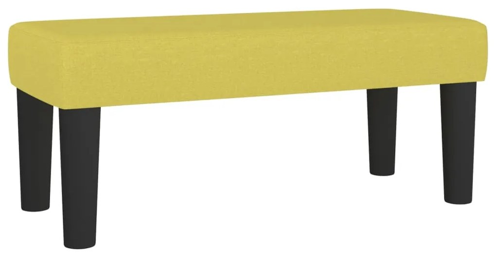 346623 vidaXL Bancă, verde, 70x30x30 cm, textil