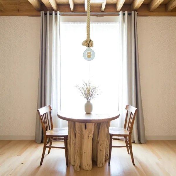 Lustră pe cablu Brilagi KOS 1xE27/60W/230V fag