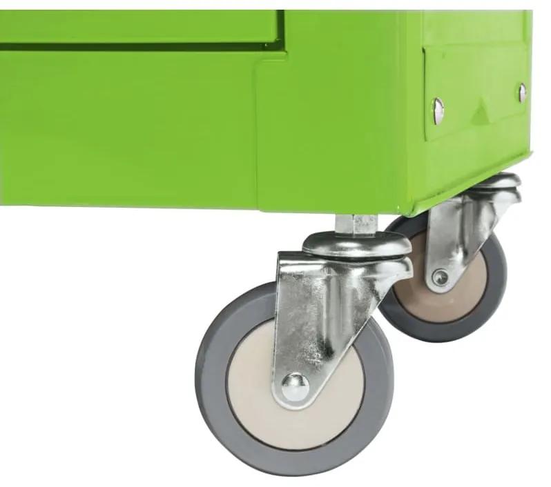 Draper Tools Dulap combinat cu role dulap unelte verde 61,6x33x99,8 cm Verde, 1, 1