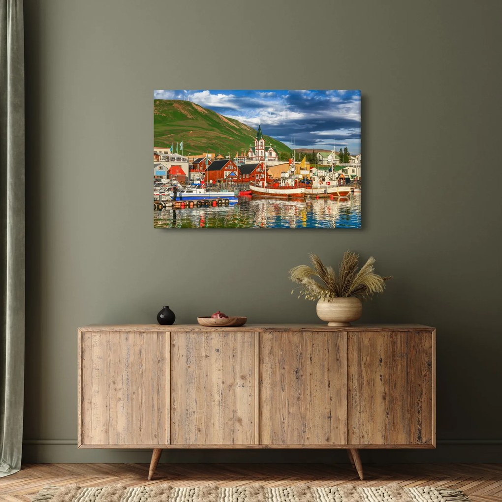 Tablou - Húsavík (90x60 cm)