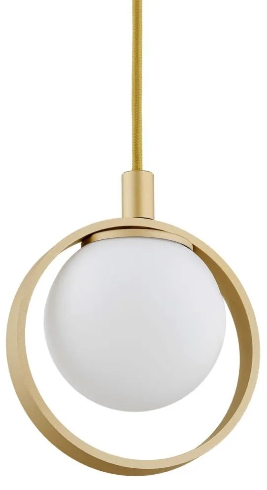 Pendul design modern Saturnia auriu