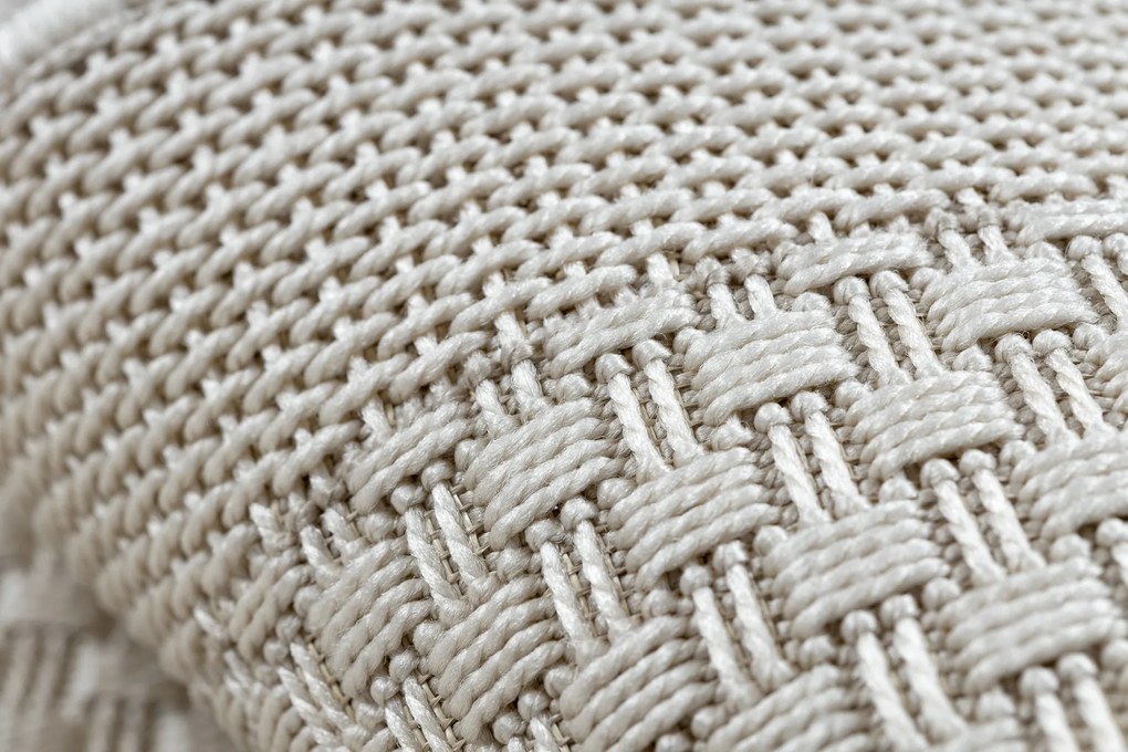 Covor SISAL BOHO 39016069 Cadru bej