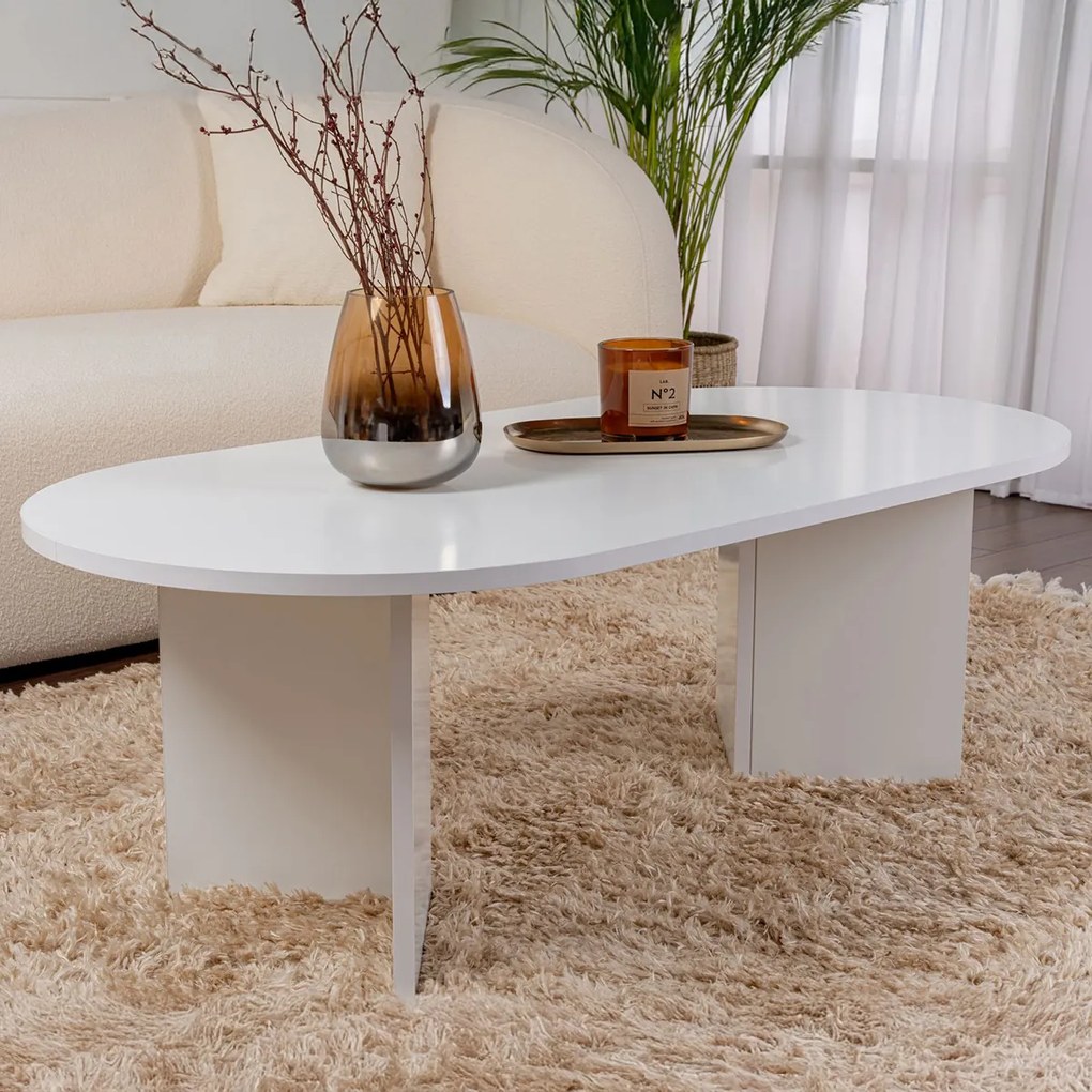 Măsuță de cafea Sable White