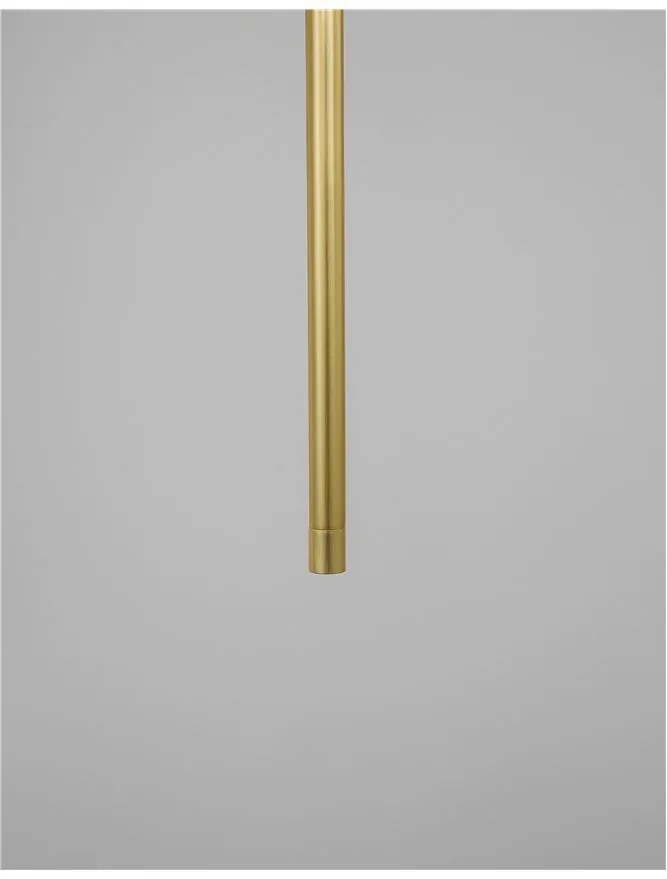 Pendul LED design liniar ELETTRA auriu