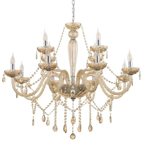 Eglo 39094 - Lustra BASILANO 12xE14/40W/230V