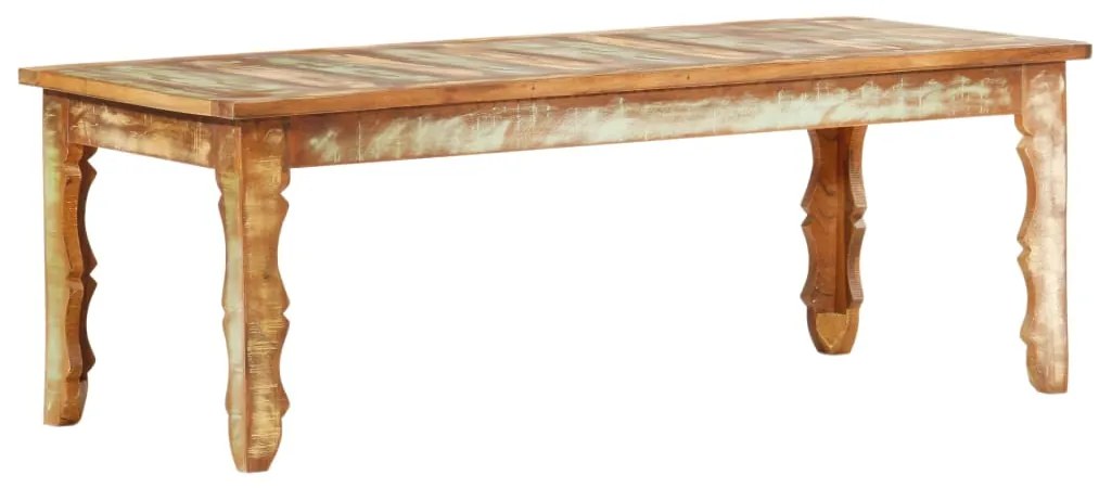 vidaXL Măsuță de cafea, 110 x 50 x 40 cm, lemn masiv reciclat