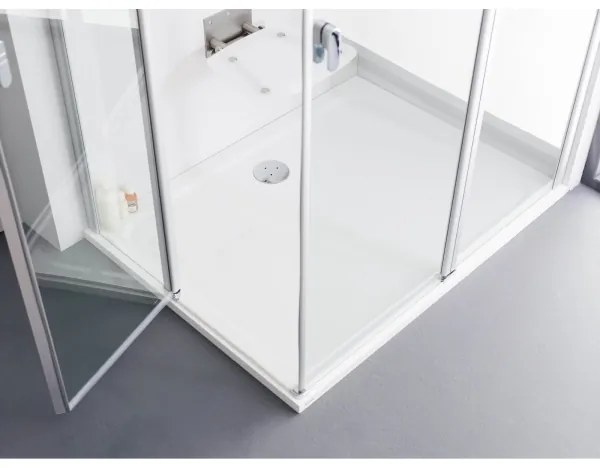 Ravak XA04A701010 - Tavă de duș dreptunghiulară GIGANT, 100 x 90 cm, albă