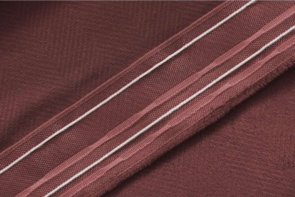 Draperie opaca ELVIO VELVET 140x250 cm, roz vechi. Agatat: Inele metalice