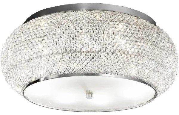 Plafonieră de cristal Ideal Lux PASHA 10×E14/40W/230V