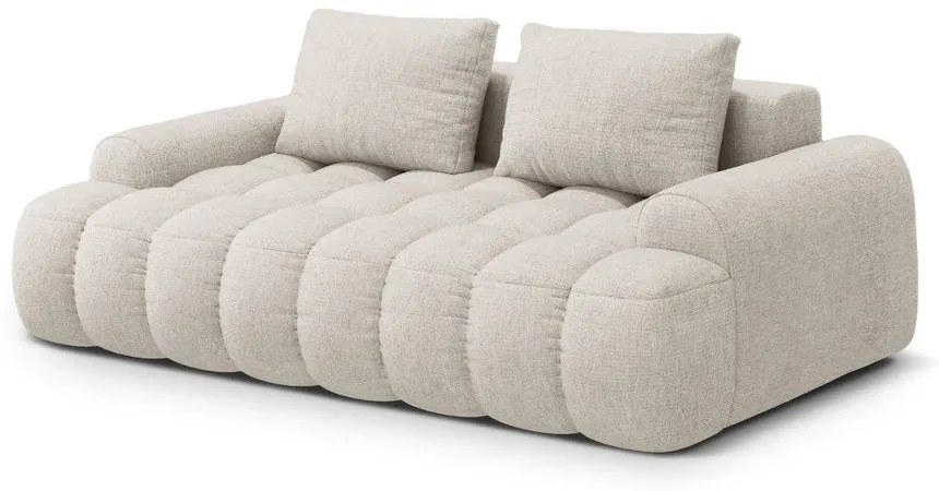 Canapea bej 200 cm Linz – Cosmopolitan Design