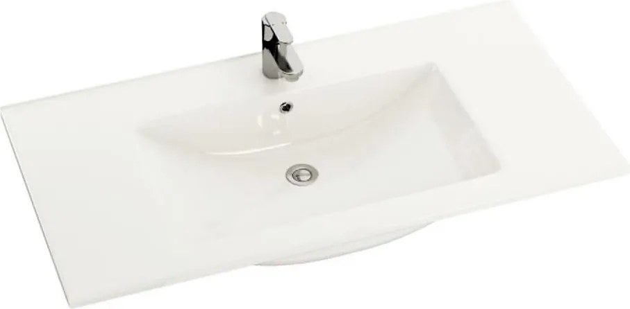 Lavoar încastrat CHICAGO 91 x 46,5 cm, ceramică, alb