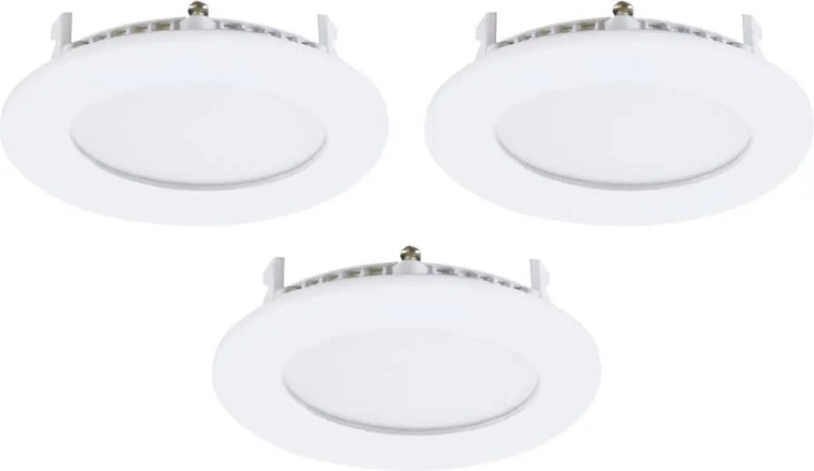 Eglo 79072 - Set de 3 corpuri de iluminat încastrate cu LED FUEVA-RW 1xLED/2,8W/230V