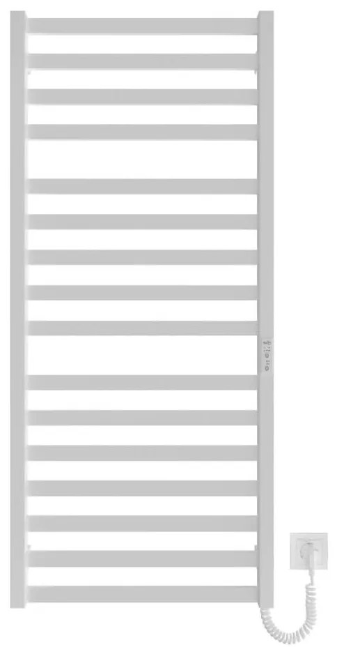 Radiator portprosop HF OXFORD 255W/230V 117x53 cm alb drept