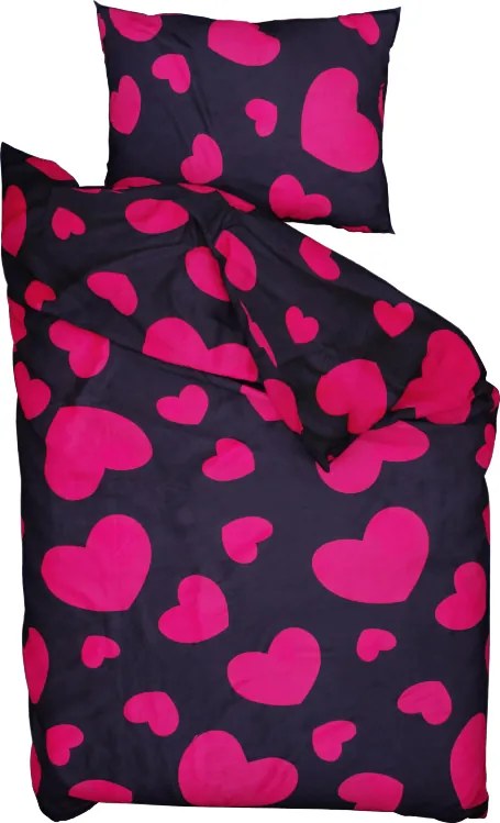 Lenjerie cocolino Lovestory negru