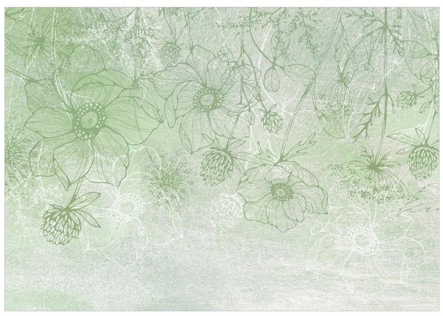 Fototapet - Flowery Interior - Second Variant