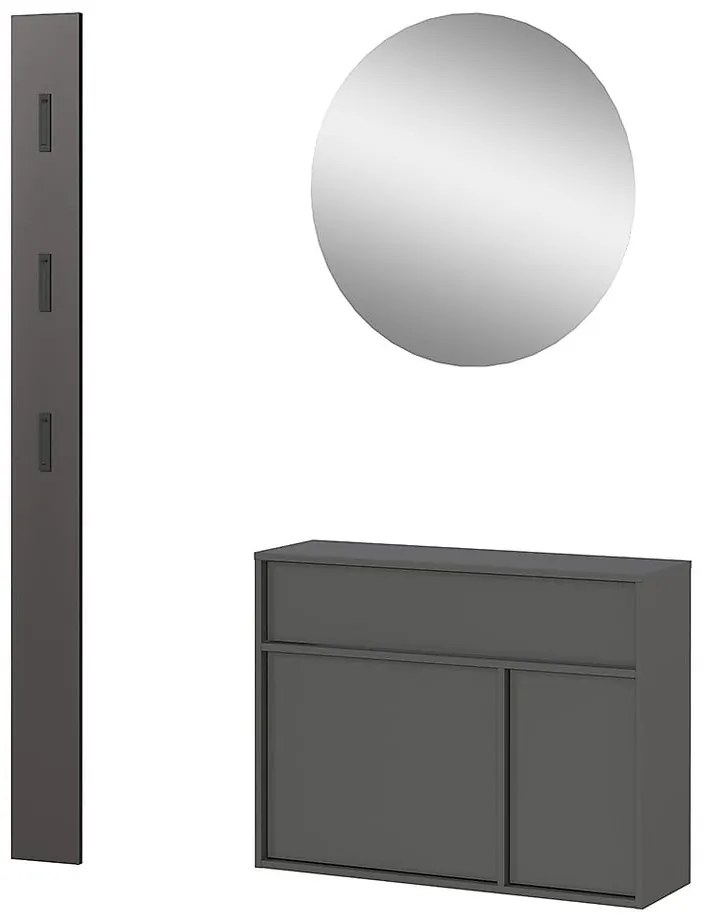 Set pentru hol gri antracit Ameca 2.0 – Germania