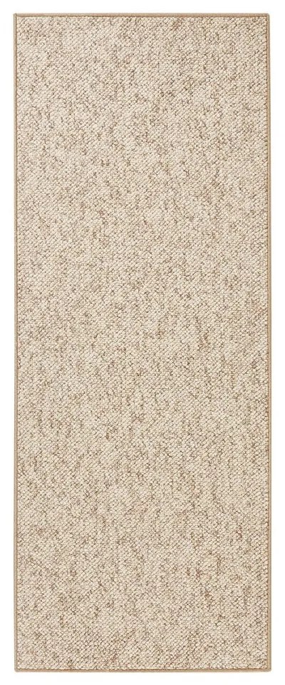 Covor tip traversă maro deschis 80x200 cm Wolly – BT Carpet