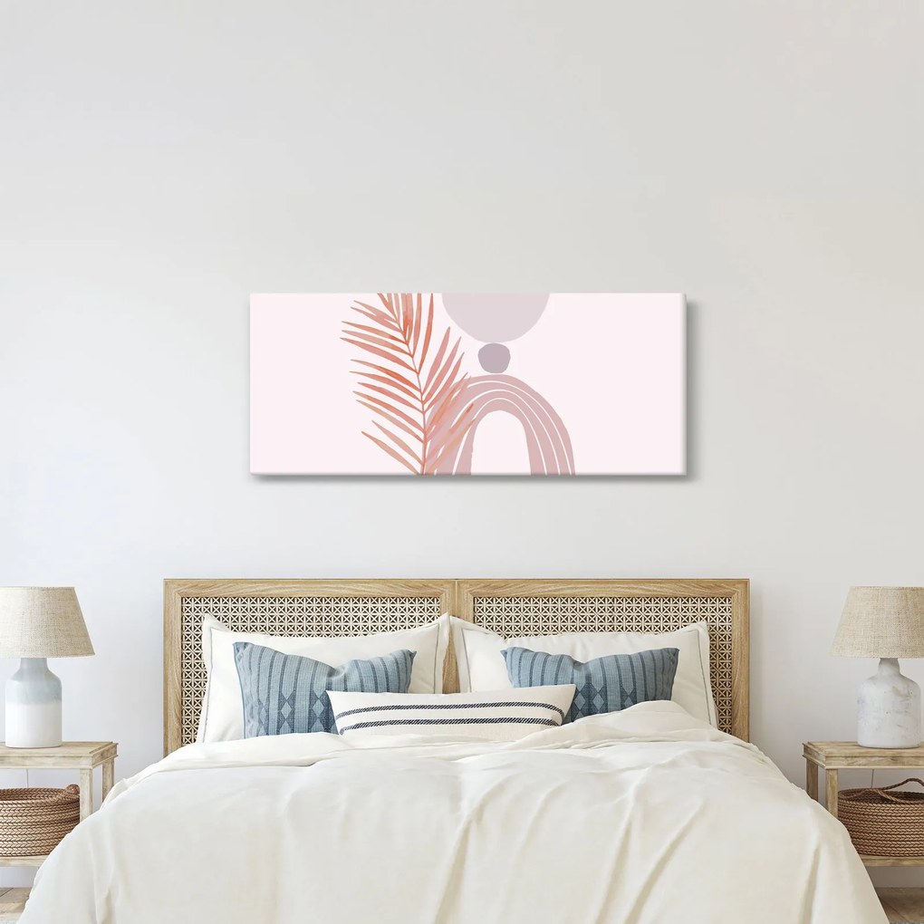 Tablou - Minimalism violet N⁰1 (120x50 cm)