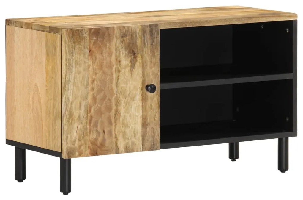 vidaXL Comodă TV, 80x31x46 cm, lemn masiv de mango