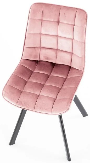 Scaun de bucaterie Jordan, roz