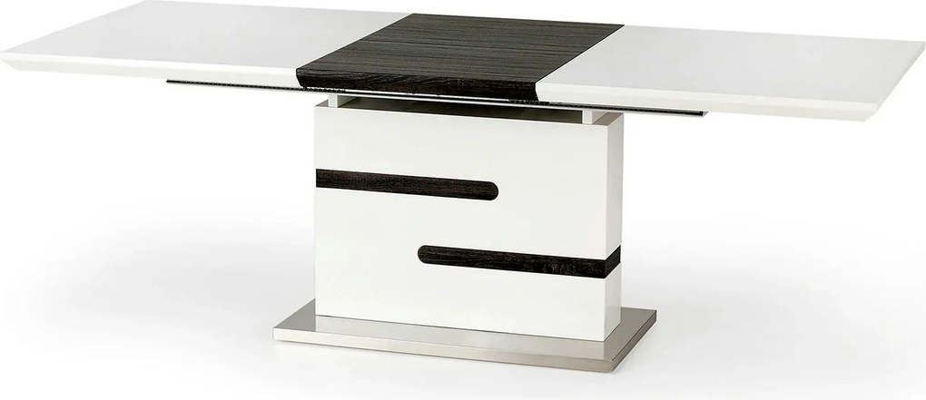 Masa extensibila MONACO, alb, 160/220x90x76 cm