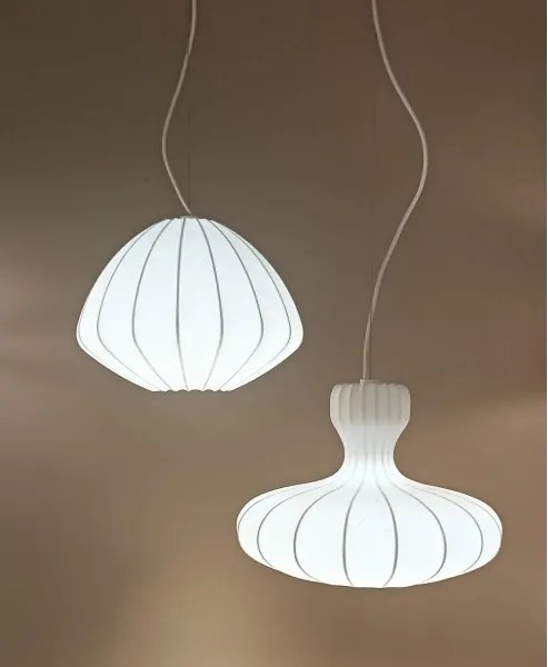 Lustră LED suspendată pe cablu BOLA LED/11W/230V + 1xE27/5W, crem