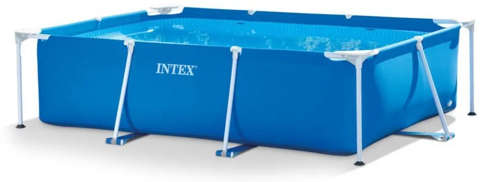 Piscină de grădină dreptunghiulară 211 x 137 x 60 cm