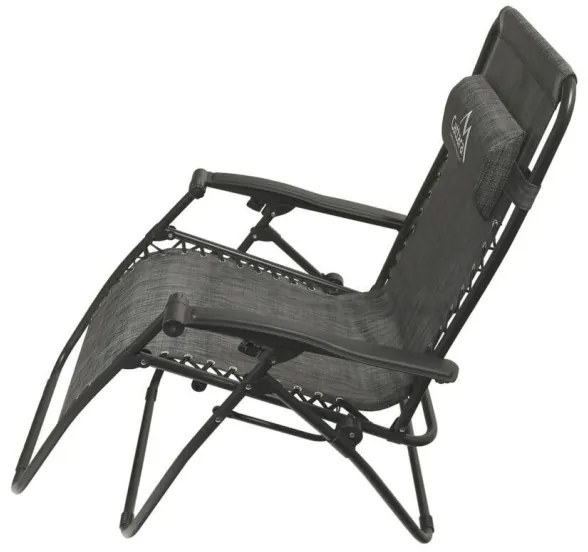 Scaun pliabil ajustabil antracit