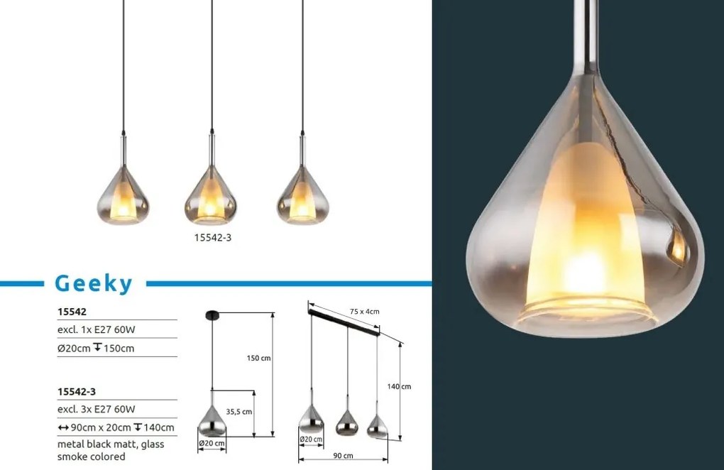 Pendul design modern GEEKY