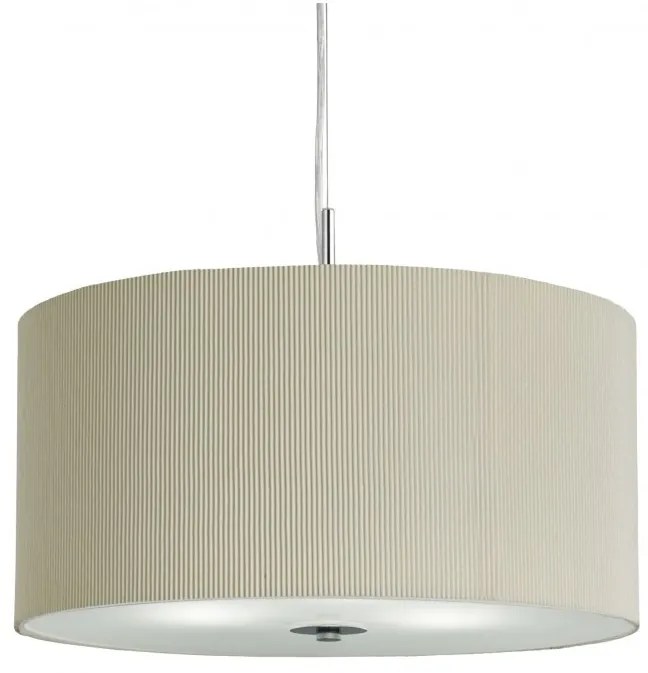 Lustra / Pendul elegant design clasic Drum Pleat crem 2353-40CR SRT