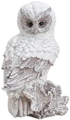 Statueta bufnita 9x14x9 cm