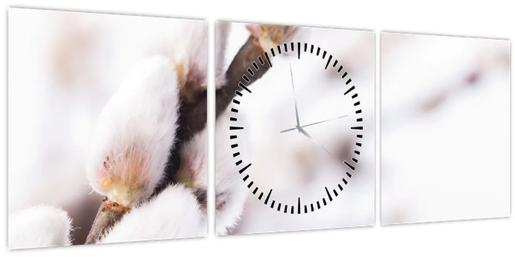 Tablou - Ramură (cu ceas) (90x30 cm)