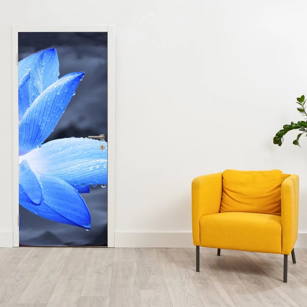 Fototapet pentru ușă - floare în prim plan (95x205cm)