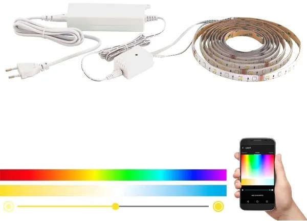 Eglo 32733 - Bandă LED RGB CCT 5 m STRIPE-C LED/16W/230V