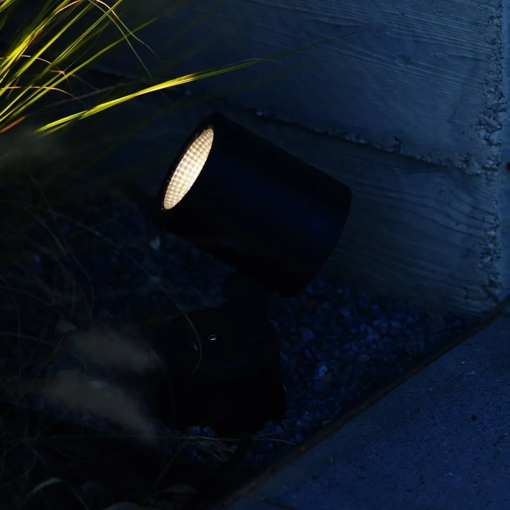 Proiector LED Exterior, Negru, Protectie IP66, O-zone pt small