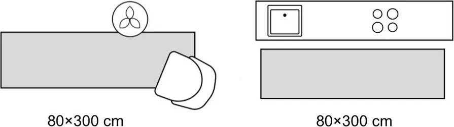 Covor tip traversă țesut manual din lână 80x300 cm Amira Floral – Flair Rugs