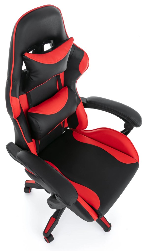 Scaun gaming Forza, rosu/negru