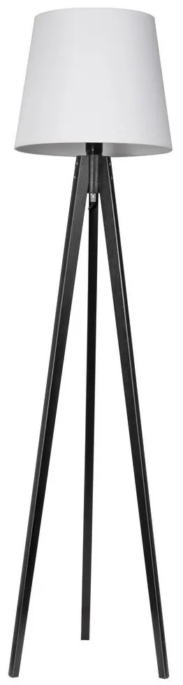 Lampadar CONE 1xE27/60W/230V alb wenge