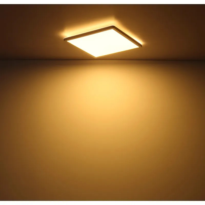 Plafoniera LED Sapana 41563-18W, 18W, 1600lm, lumina calda, IP20, alba, Globo Lighting