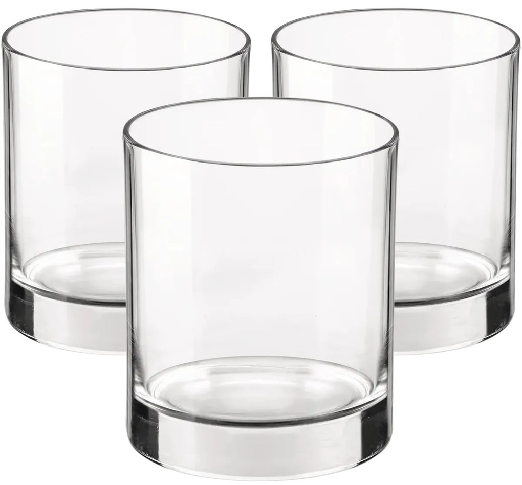 Set de 3 pahare Bormioli Rocco Cortina,  250 ml, 250 ml