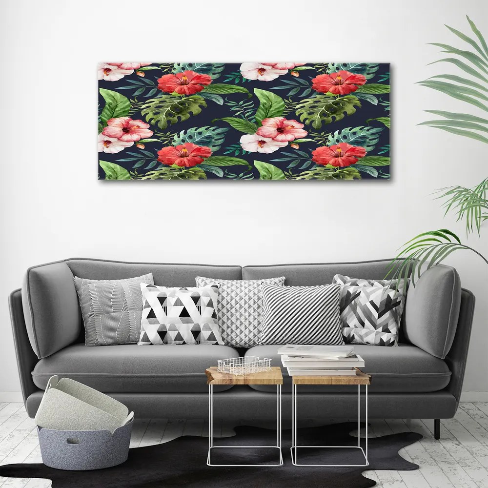 Pictură pe pânză Flori tropicale