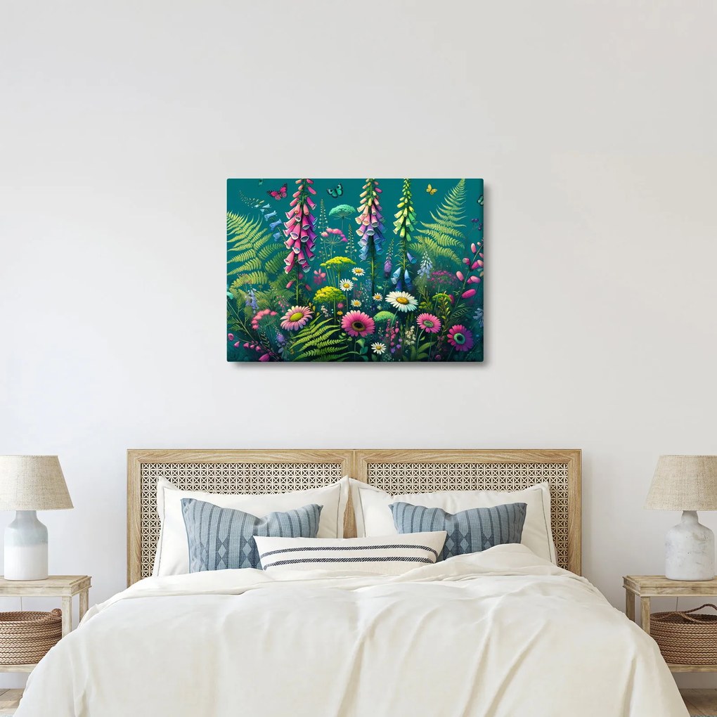 Tablou - Flori de câmp (70x50 cm)