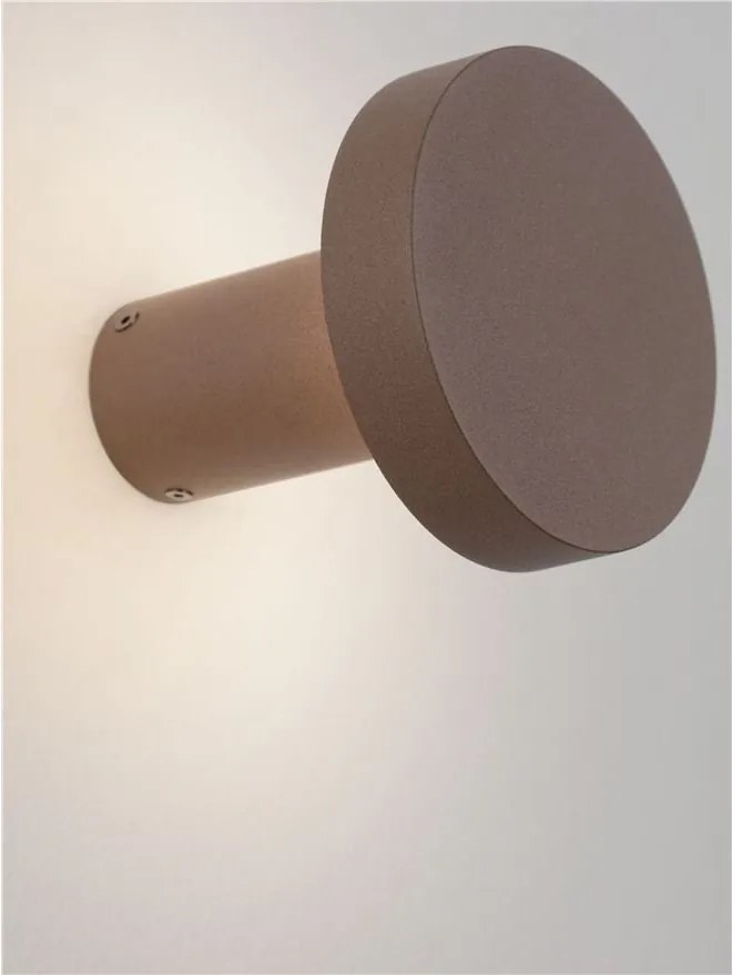 Aplica ambientala exterior IP65 LED 3000K GONG corten