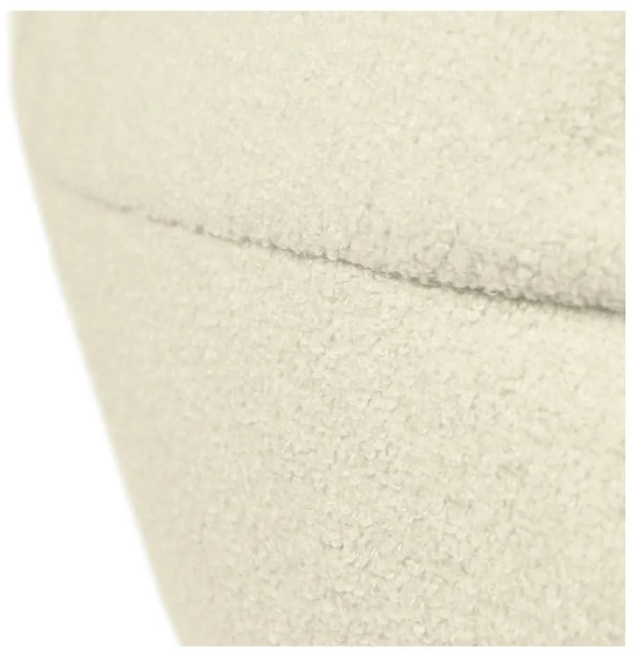 Fotoliu bean bag maro cu tapițerie din țesătură bouclé Razzmatazz – SLOWDOWN