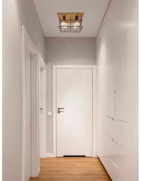 Lustră aplicată MERRIL 4xE27/60W/230V Globo 15530-4D