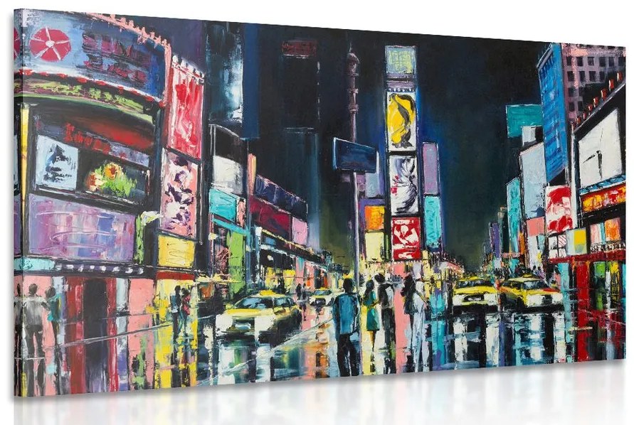 Tablou New York colorat