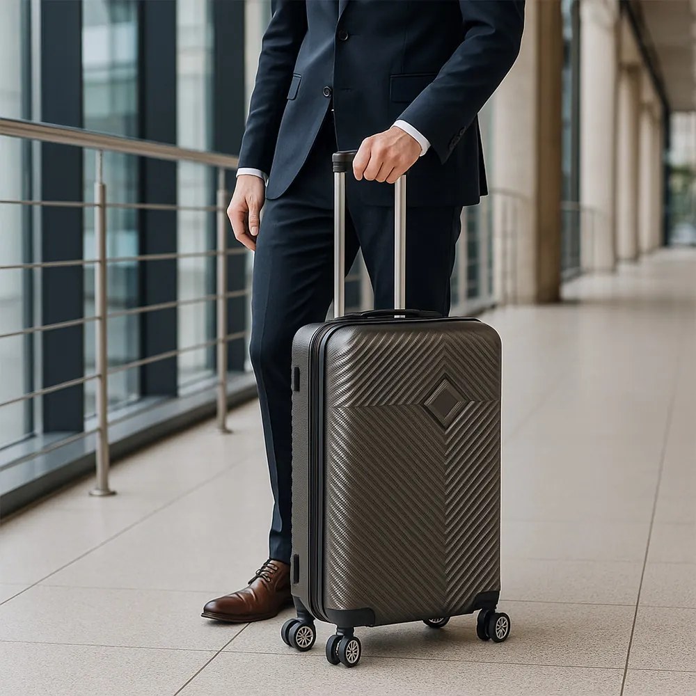 TraveLux Pro XII set valiză rulantă gri